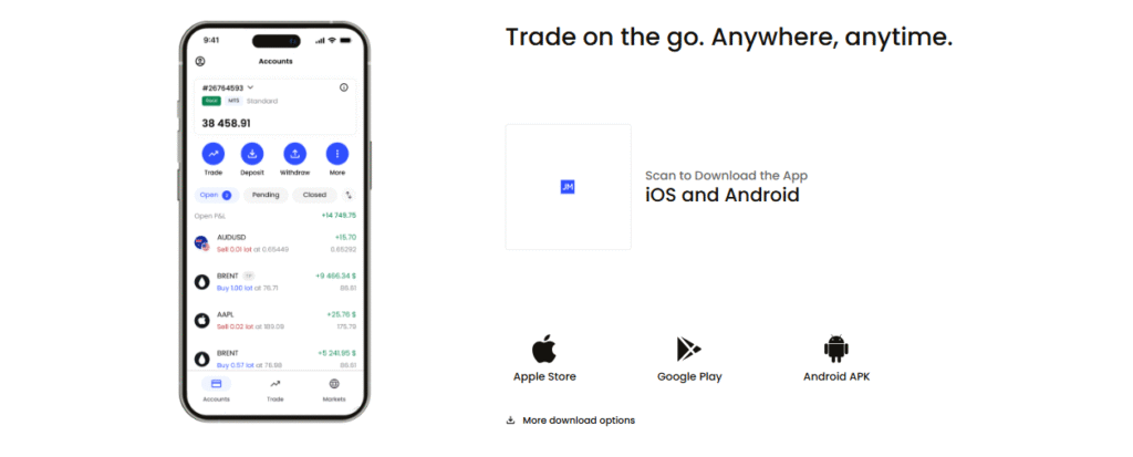 Trade on the go